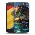 Дизайнерский пластиковый чехол для Motorola Moto C Plus League of Legends