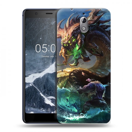 Дизайнерский силиконовый чехол для Nokia 3.1 League of Legends