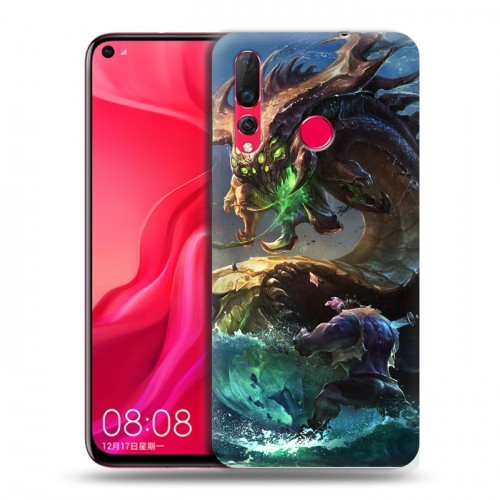 Дизайнерский пластиковый чехол для Huawei Nova 4 League of Legends