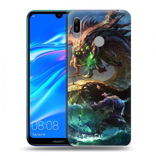 Дизайнерский пластиковый чехол для Huawei Y6 (2019) League of Legends