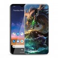 Дизайнерский силиконовый чехол для Nokia 2.2 League of Legends