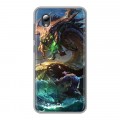 Дизайнерский силиконовый чехол для ZTE Blade A3 (2019) League of Legends