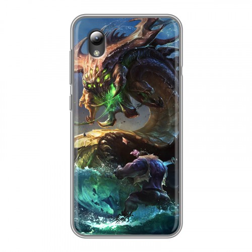 Дизайнерский силиконовый чехол для ZTE Blade A3 (2019) League of Legends