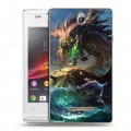 Дизайнерский пластиковый чехол для Sony Xperia E League of Legends