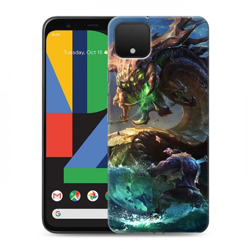 Дизайнерский силиконовый чехол для Google Pixel 4 XL League of Legends