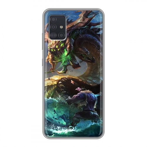 Дизайнерский силиконовый чехол для Samsung Galaxy A51 League of Legends