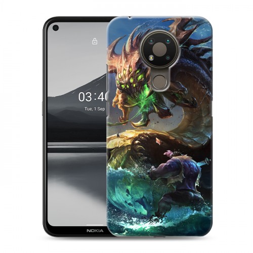 Дизайнерский силиконовый чехол для Nokia 3.4 League of Legends