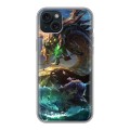 Дизайнерский силиконовый чехол для Iphone 15 Plus League of Legends