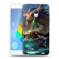 Дизайнерский силиконовый чехол для  Meizu MX3 League of Legends