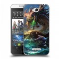 Дизайнерский пластиковый чехол для HTC Desire 616 League of Legends