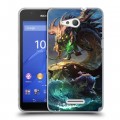 Дизайнерский пластиковый чехол для Sony Xperia E4g League of Legends