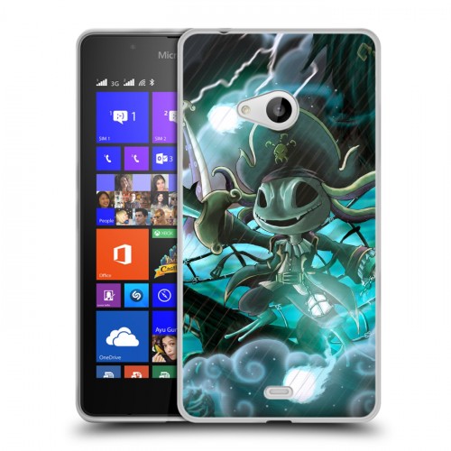 Дизайнерский пластиковый чехол для Microsoft Lumia 540 League of Legends