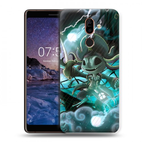 Дизайнерский пластиковый чехол для Nokia 7 Plus League of Legends