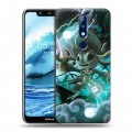 Дизайнерский силиконовый чехол для Nokia 5.1 Plus League of Legends