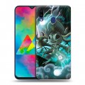 Дизайнерский пластиковый чехол для Samsung Galaxy M20 League of Legends