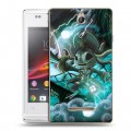 Дизайнерский пластиковый чехол для Sony Xperia E League of Legends