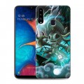 Дизайнерский пластиковый чехол для Samsung Galaxy A20s League of Legends