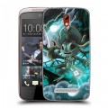 Дизайнерский пластиковый чехол для HTC Desire 500 League of Legends