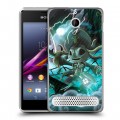 Дизайнерский силиконовый чехол для Sony Xperia E1 League of Legends