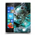 Дизайнерский пластиковый чехол для Microsoft Lumia 435 League of Legends