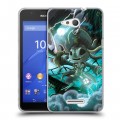 Дизайнерский пластиковый чехол для Sony Xperia E4g League of Legends