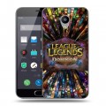 Дизайнерский пластиковый чехол для Meizu M2 Note League of Legends