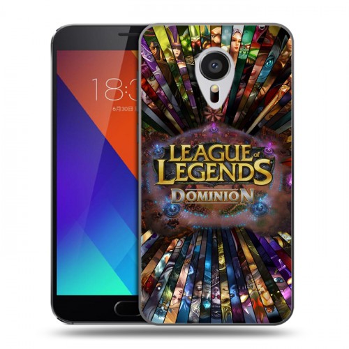 Дизайнерский пластиковый чехол для Meizu MX5 League of Legends