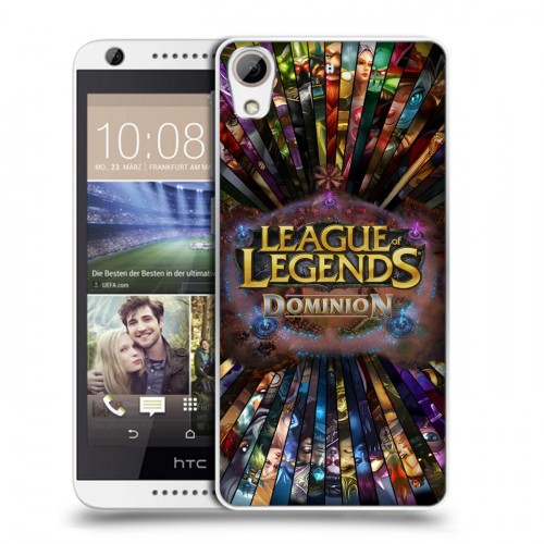 Дизайнерский силиконовый чехол для HTC Desire 626 League of Legends