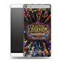 Дизайнерский пластиковый чехол для Lenovo Phab Plus League of Legends