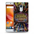 Дизайнерский пластиковый чехол для ZTE Blade X9 League of Legends