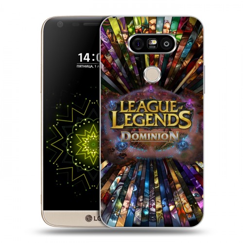 Дизайнерский пластиковый чехол для LG G5 League of Legends