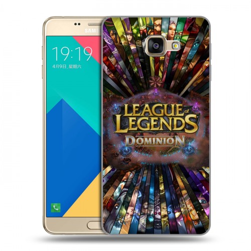 Дизайнерский силиконовый чехол для Samsung Galaxy A9 League of Legends