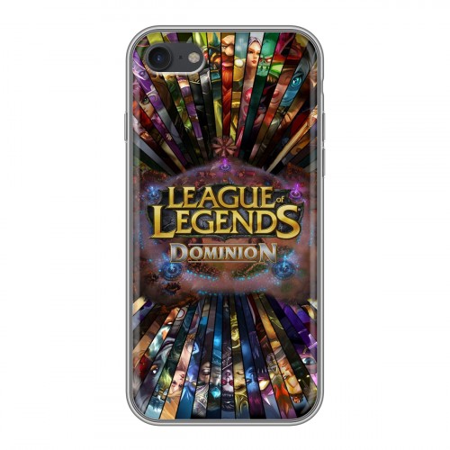 Дизайнерский силиконовый чехол для Iphone 7 League of Legends