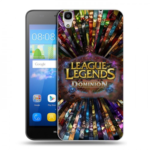 Дизайнерский пластиковый чехол для Huawei Y6 League of Legends