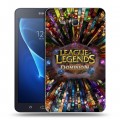 Дизайнерский силиконовый чехол для Samsung Galaxy Tab A 7 (2016) League of Legends