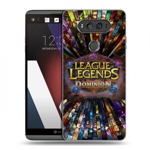 Дизайнерский пластиковый чехол для LG V20 League of Legends