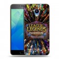 Дизайнерский силиконовый чехол для Meizu M5 League of Legends