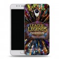 Дизайнерский силиконовый чехол для Meizu M5s League of Legends