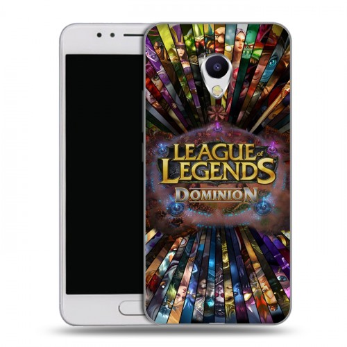 Дизайнерский силиконовый чехол для Meizu M5s League of Legends