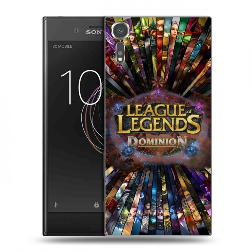 Дизайнерский пластиковый чехол для Sony Xperia XZs League of Legends