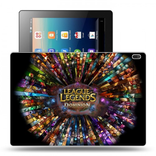 Дизайнерский силиконовый чехол для Lenovo Tab 4 10 League of Legends