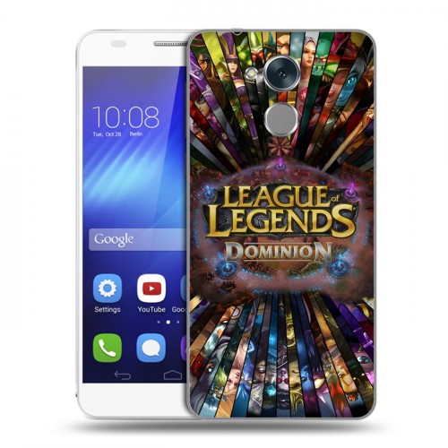 Дизайнерский пластиковый чехол для Huawei Honor 6C League of Legends
