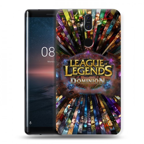 Дизайнерский пластиковый чехол для Nokia 8 Sirocco League of Legends