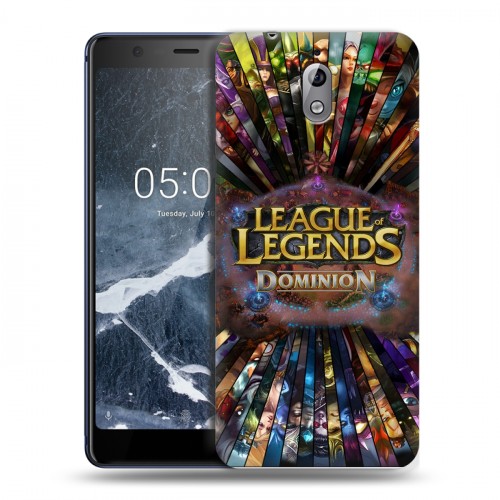 Дизайнерский силиконовый чехол для Nokia 3.1 League of Legends