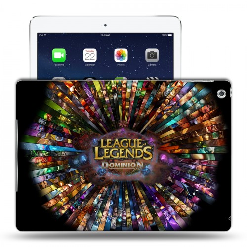 Дизайнерский силиконовый чехол для Ipad Air League of Legends