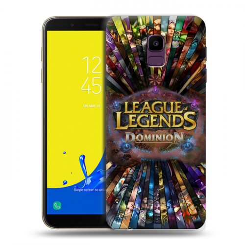 Дизайнерский пластиковый чехол для Samsung Galaxy J6 League of Legends