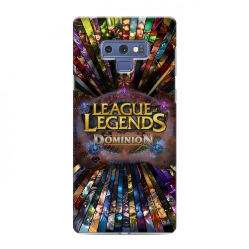 Дизайнерский силиконовый с усиленными углами чехол для Samsung Galaxy Note 9 League of Legends