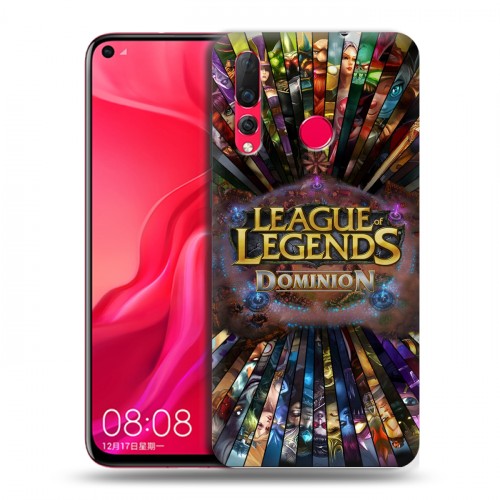 Дизайнерский пластиковый чехол для Huawei Nova 4 League of Legends