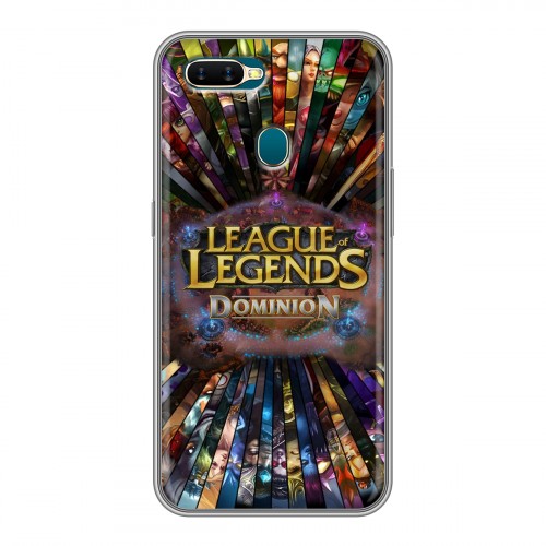 Дизайнерский силиконовый чехол для OPPO AX7 League of Legends