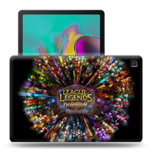 Дизайнерский пластиковый чехол для Samsung Galaxy Tab S5e League of Legends